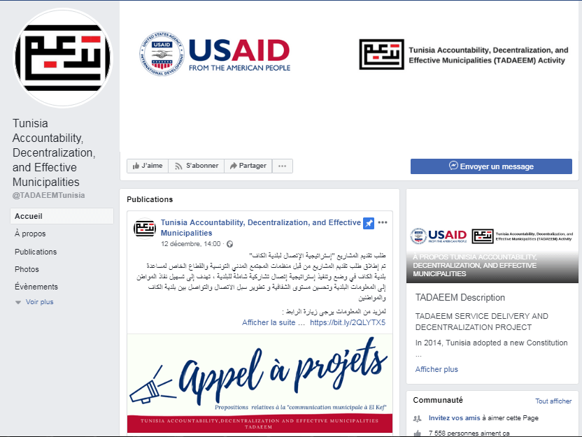 Sponsoring Facebook Tunisie